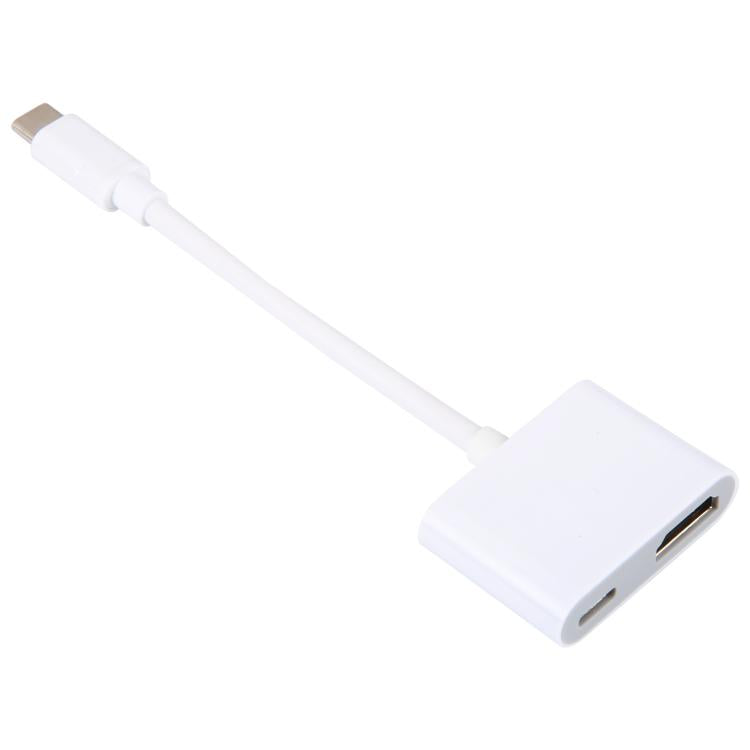 Conversor de Vídeo USB-C/Tipo-C para HDMI+USB-C/Tipo-C, Tipo-C 4K/30HZ