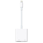 Cabo de Carregamento e Dados 11cm 8 Pinos Macho para USB & 8 Pinos Adaptador Leitor de Câmara, Suporta Sistema iOS 9.2 ou Superior