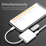 Cabo de Carregamento e Dados 11cm 8 Pinos Macho para USB & 8 Pinos Adaptador Leitor de Câmara, Suporta Sistema iOS 9.2 ou Superior