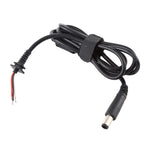 Cabo de alimentação DC macho 7,4 x 5,0mm para adaptador de portátil DELL, Comprimento: 1,2m