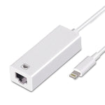 Adaptador de Placa de Rede Micro Ethernet NK-107 A1 Portas Fêmea de Carregamento 8 Pinos para 8 Pinos Macho