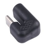 Adaptador USB-C / Tipo-C Macho para Fêmea em Forma de U, Tipo-C para Tipo-C