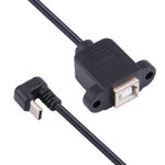 Cabo conector USB-C / Tipo-C macho para porta de impressão quadrada tipo B fêmea, Tipo-C para tipo B quadrado
