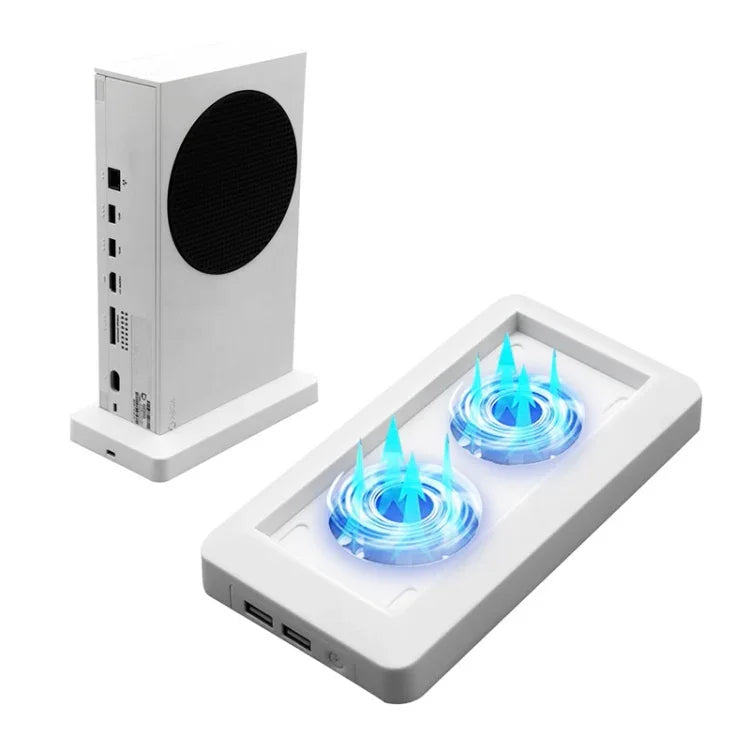 Base com Ventoinha de Arrefecimento e 2 Portas USB para XBOX Series S, Para XBOX Series S