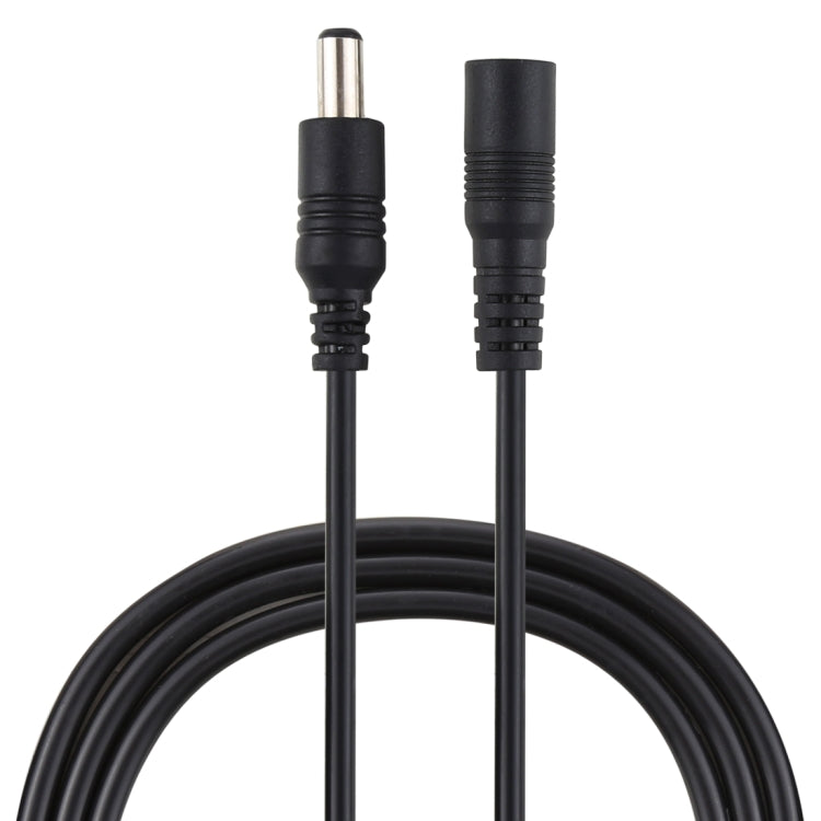 Cabo de extensão de ficha de alimentação DC fêmea para macho 5,5 x 2,1mm 22AWG de 1m para portátil, 1m 5,5 x 2,1mm