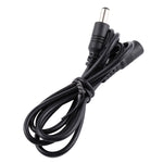Cabo de extensão de ficha de alimentação DC fêmea para macho 5,5 x 2,1mm 22AWG de 1m para portátil, 1m 5,5 x 2,1mm