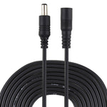 Cabo de extensão de ficha de alimentação DC fêmea para macho 5,5 x 2,1mm 22AWG de 2m para portátil, 2m 5,5 x 2,1mm