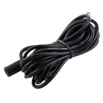 Cabo de extensão de ficha de alimentação DC fêmea para macho 5,5 x 2,1mm 22AWG de 2m para portátil, 2m 5,5 x 2,1mm