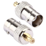 2 PCS Conector BNC Fêmea para MCX Macho, Fêmea para MCX Macho