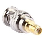 2 PCS Conector BNC Macho para SMA Fêmea, Macho para SMA Fêmea