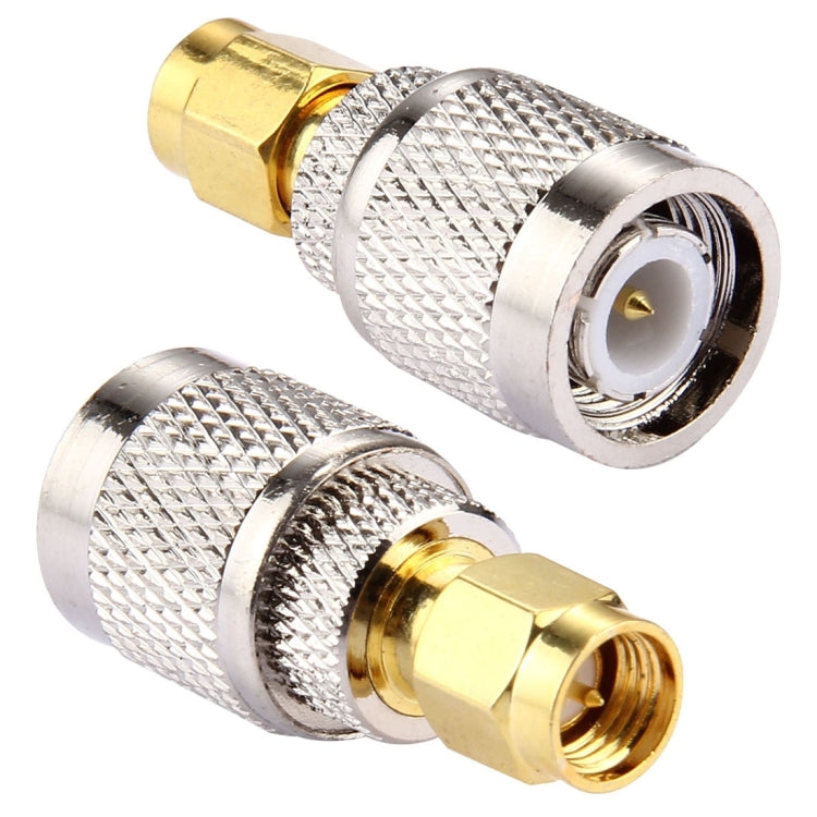 2 unidades de conector TNC macho para SMA macho, 2 unidades TNC macho para SMA macho