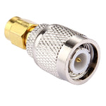 2 unidades de conector TNC macho para SMA macho, 2 unidades TNC macho para SMA macho