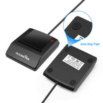 Leitor de cartão inteligente ROCKETEK RT-SCR4 CAC IC SIM Chip, RT-SCR4