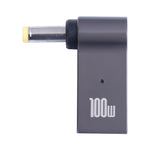 Adaptador de carregamento para computador USB-C / Tipo-C fêmea para DC 4,8x1,7mm macho 100W, Tipo-C fêmea para DC 4,8x1,7mm macho