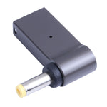 Adaptador de carregamento para computador USB-C / Tipo-C fêmea para DC 4,8x1,7mm macho 100W, Tipo-C fêmea para DC 4,8x1,7mm macho
