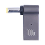 Adaptador de carregamento para computador USB-C / Tipo-C fêmea para DC 5,5x1,7mm macho 100W para Acer, Tipo-C fêmea para DC 5,5x1,7mm macho