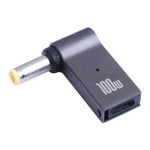 Adaptador de carregamento para computador USB-C / Tipo-C fêmea para DC 5,5x1,7mm macho 100W para Acer, Tipo-C fêmea para DC 5,5x1,7mm macho