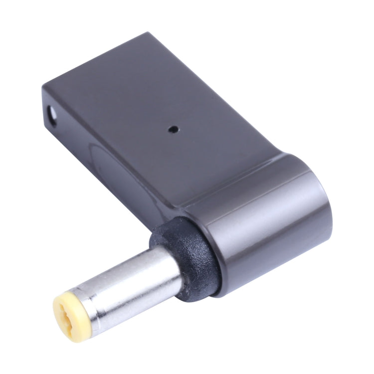 Adaptador de carregamento para computador USB-C / Tipo-C fêmea para DC 5,5x1,7mm macho 100W para Acer, Tipo-C fêmea para DC 5,5x1,7mm macho
