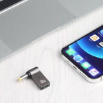 Adaptador de carregamento para computador USB-C / Tipo-C fêmea para DC 5,5 x 2,5mm macho 100W para Lenovo, Tipo-C fêmea para DC 5,5x2,5mm macho