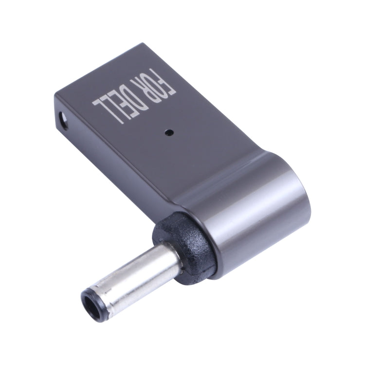 Adaptador de carregamento para computador USB-C / Tipo-C fêmea para DC 4,5x3,0mm macho 100W para Dell, Tipo-C fêmea para DC 4,5x3,0mm macho
