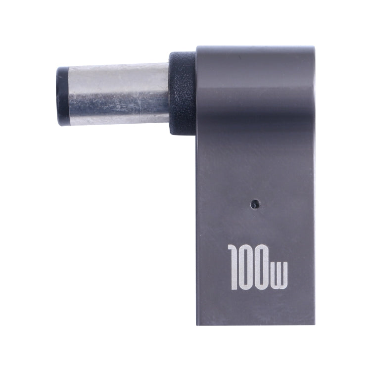 Adaptador de carregamento para computador USB-C / Tipo-C fêmea para DC 7,4x0,6mm macho 100W para HP, Tipo-C fêmea para DC 7,4x0,6mm macho (para HP)