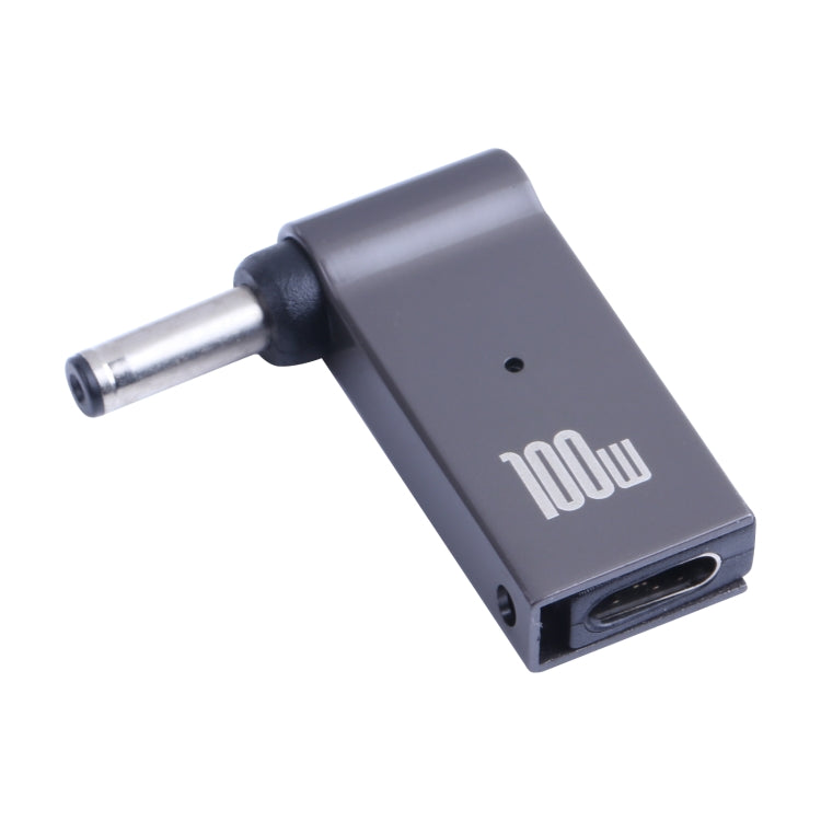 Adaptador de carregamento para computador USB-C / Tipo-C fêmea para DC 4.0x1.35mm macho 100W para Asus, Tipo-C fêmea para DC 4.0x1.35mm macho