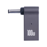 Adaptador de carregamento para computador USB-C / Tipo-C fêmea para DC 4.0x1.35mm macho 100W para Asus, Tipo-C fêmea para DC 4.0x1.35mm macho