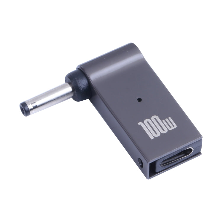 Adaptador de carregamento para computador USB-C / Tipo-C fêmea para DC 3.5x1.35mm macho 100W, Tipo-C fêmea para DC 3.5x1.35mm macho