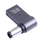 Adaptador de carregamento para computador USB-C / Tipo-C fêmea para DC 7.4x0.6mm macho 100W para Dell, Tipo-C fêmea para DC 7.4x0.6mm macho (para Dell)