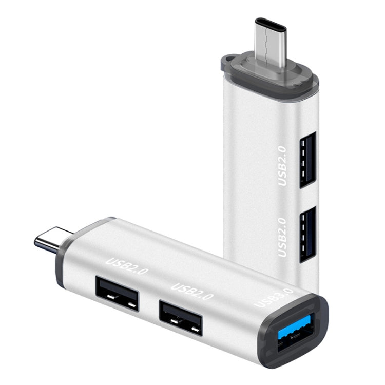 Estação de ancoragem multifunções 3 em 1 Type-C / USB-C HUB ADS-302C, ADS-302C