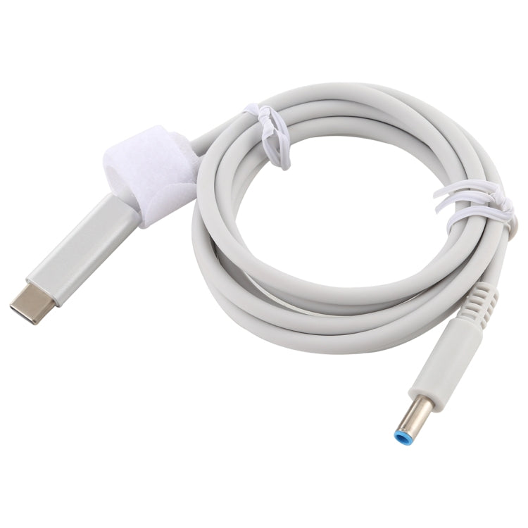 Cabo de carregamento para portátil HP USB-C / Tipo-C para 7.4 x 0.6mm, comprimento do cabo: cerca de 1,5m, Tipo-C para 7.4 x 0.6mm