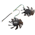 Ventoinha de arrefecimento de 4 pinos para placa gráfica GFY09010E12SPA para Zotac GTX 1070 Mini GTX 1060 6GB GTX1060, diâmetro: 85mm, pares, GFY09010E12SPA