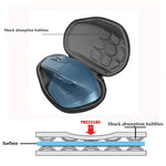 Caixa de armazenamento portátil EVA para rato com bolsa de proteção para Logitech MX Master / MX Master 2S, Para Logitech MX Master