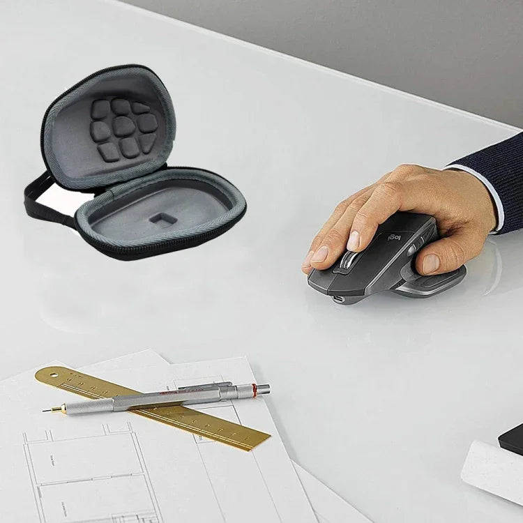 Caixa de armazenamento portátil EVA para rato com bolsa de proteção para Logitech MX Master / MX Master 2S, Para Logitech MX Master