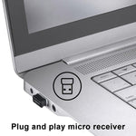 Rato ótico sem fios silencioso Logitech M330 com recetor Micro USB