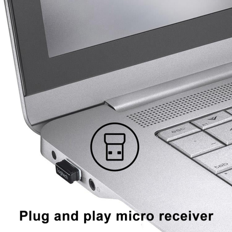 Rato ótico sem fios silencioso Logitech M330 com recetor Micro USB