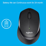 Rato ótico sem fios silencioso Logitech M330 com recetor Micro USB