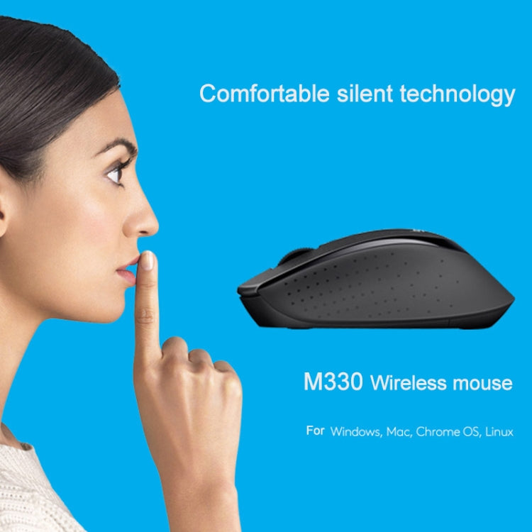 Rato ótico sem fios silencioso Logitech M330 com recetor Micro USB
