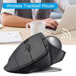Rato ótico sem fios Bluetooth + Unifying Logitech MX ERGO S 440DPI com trackball de modo duplo, MX ERGO S