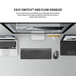 Rato ótico vertical ergonómico sem fios Logitech MX Vertical 4000DPI USB-C / Type-C + Unifying + Bluetooth de três modos, MX Vertical