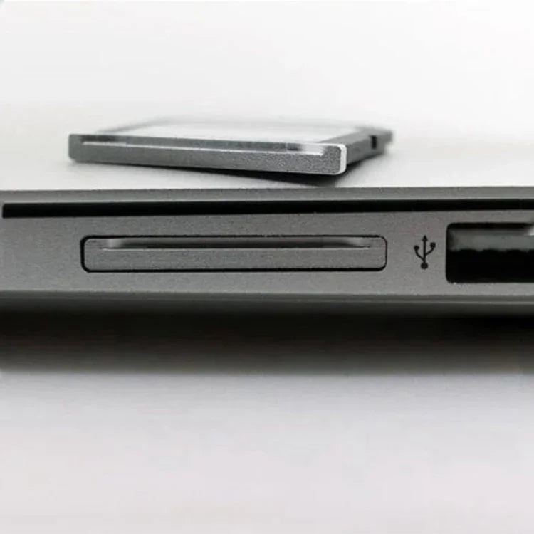 Estojo Oculto em Liga de Alumínio para Cartão SD BASEQI para Portátil Lenovo Flex4-14, Para Lenovo Flex4-14