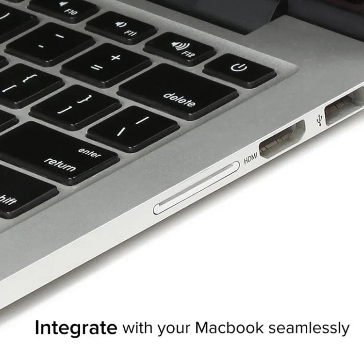 BASEQI Hidden Aluminum Alloy SD Card Case for Macbook Pro (Mid-2012) (not Retina) Laptops, For Macbook Pro Mid-2012 (not Retina)