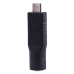 Adaptador Conector Macho USB-C / Tipo-C para Fêmea 5,5 x 2,5mm, 5,5 x 2,5mm