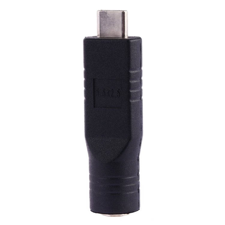 Adaptador Conector Macho USB-C / Tipo-C para Fêmea 5,5 x 2,5mm, 5,5 x 2,5mm
