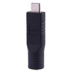 Adaptador Conector Macho USB-C / Tipo-C para Fêmea 5,5 x 2,1mm, 5,5 x 2,1mm
