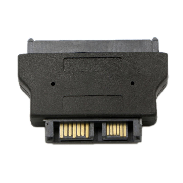 Adaptador SATA 22 Pinos Fêmea para SATA SLIMLINE 13 Pinos Macho, SATA 22 Pinos Fêmea para SATA 13 Pinos