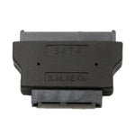 Adaptador SATA 22 Pinos Fêmea para SATA SLIMLINE 13 Pinos Macho, SATA 22 Pinos Fêmea para SATA 13 Pinos