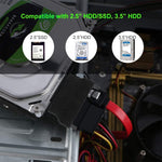 Adaptador SATA 22 Pinos Fêmea para SATA SLIMLINE 13 Pinos Macho, SATA 22 Pinos Fêmea para SATA 13 Pinos