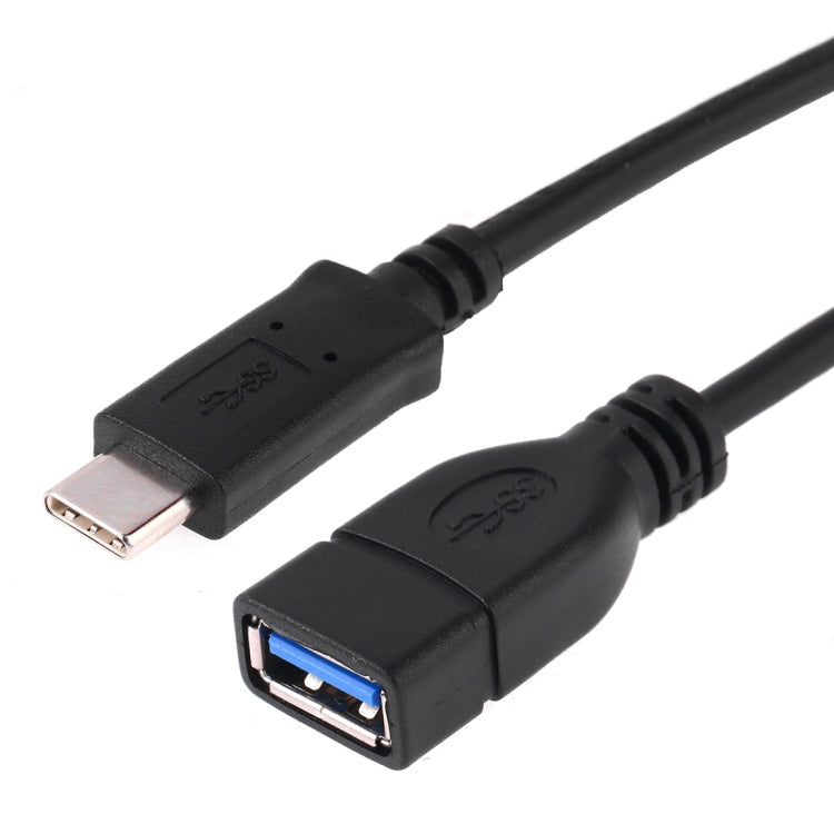 Cabo adaptador OTG USB-C 3.1 / Type-C macho para USB 3.0 fêmea, comprimento: 20cm, ZSSG-9B20OTG