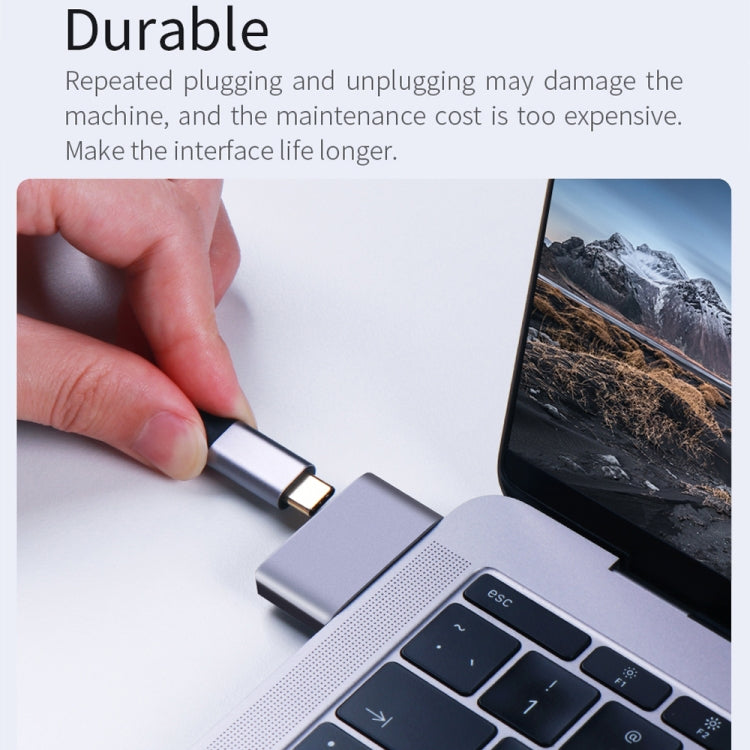 Adaptador 2 x USB fêmea para 2 x USB-C / Tipo-C macho, 2 x USB fêmea para 2 x Tipo-C macho